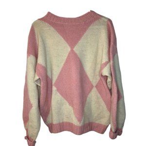 Vintage pink sweater for ladies